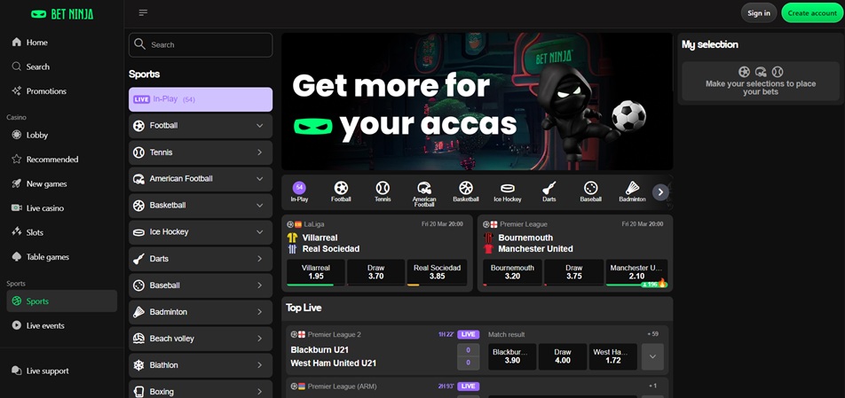 Betninja crypto betting sites